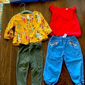 Carter 18m toddler outfits